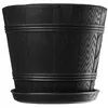 KADAX Blumentopf mit Untersetzer "Pula", Blumenkübel aus Produktbild-Vorschau 3