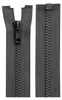 1 Reißverschluss Profil 5mm 45 cm teilbar, Autolock, dunkelgrau Produktbild-Vorschau