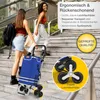 ELONEO Einkaufstrolley Treppensteiger mit Kühlfach, Produktbild-Vorschau 6