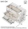 Merax Etagenbett 90/140x200cm, Schlittenform,Kinderbett mit Produktbild-Vorschau 7