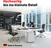IDEAL Schreibtisch-Aktenvernichter 2465 CC, 2 x 15 mm, P-5, Produktbild-Vorschau 2