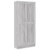 vidaXL Kúpeľňová skrinka Grey Sonoma 82,5x30,5x185,5 cm Náhľad obrázku produktu 1