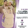 Laavir® Baby Draagzak van Zachte Teddy Fluffy Stof - Productafbeelding-voorbeeld 4