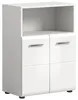 Ice Badschrank 2 Türen 1 Fach weiß Hochglanz. Produktbild-Vorschau 1