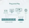 TP-LINK LiteWave 8-Port 10/100 Mbps Desktop Switch Custodia Anteprima dell’immagine prodotto 10