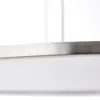 A close-up of a metallic edge of a pendant lamp against a white background. Produktbild-Vorschau