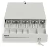 iggual IRON-10W, Elektronische Geldschublade, Metall, Weiß, Produktbild-Vorschau 6