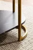 Table basse FineBuy 100 x 60 x 45 cm, aspect marbre noir, Voir les images du produit 5
