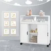 EUGAD Badezimmerschrank auf Rollen, aus MDF, 70x71,5x20 cm, Produktbild-Vorschau 6