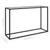 vidaXL Konsolentisch Transparent 120x35x75 cm Hartglas - Produktbild-Vorschau 7