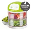 GOURMETmaxx Multi-Zerkleinerer mit Doppelbehälter 2x 250 ml Produktbild-Vorschau 1