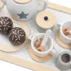 Set da tè in legno Montessori Baby Mix per bambini Anteprima dell’immagine prodotto 10