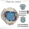 Sunsa Damen Handtasche. XXL Tasche aus Canvas/Leinwand & Produktbild-Vorschau 9