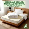 WOOL-STAM Matratzen Topper aus 100% Schurwolle – 5-Zonen Produktbild-Vorschau 7