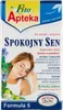 A box of herbal tea for sleep, featuring an image of a sleeping woman and floral elements. Podgląd zdjęcia produktu