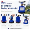 IMEX BFC-2195 Gaskocher 1,1 kW – ultraleicht für Camping Produktbild-Vorschau 5