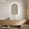 HOKO LED Ovalspiegel mit Metallrahmen 60x100 cm Anti-fog Produktbild-Vorschau 10