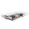 Materasso a molle insacchettate TULENA NOX 160 x 200 cm con Anteprima dell’immagine prodotto 2