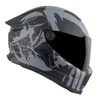 Bogotto Rapto Demon Helm, grau/gelb matt, L Produktbild-Vorschau 6