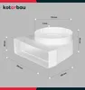 KOTARBAU® 90° kształtka przejściowa do kanału Podgląd zdjęcia produktu 3