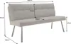 riess-ambiente Sitzbank BIG GEORGE 160cm taupe schwarz Produktbild-Vorschau 7