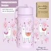 Trinkflasche Kinder Edelstahl mit Strohhalm, Thermosflasche Produktbild-Vorschau 2