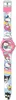 A digital watch with a pink casing and a colorful strap featuring Hello Kitty and other Sanrio characters. Produktbild-Vorschau