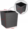 KADAX "Tres" květináč, plastový květináč, květináč 30 cm, Náhled obrázku produktu 3