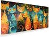 Glasbild 110x55cm in XXL für Wohnzimmer, Schlafzimmer Motiv Produktbild-Vorschau 1