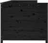 vidaXL Lit de jour noir 90x200 cm pin massif Voir les images du produit 10