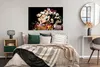 MuchoWow® Poster Frauen - Blumen - Rosen - Porträt 120x80 Produktbild-Vorschau 4
