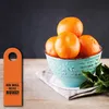 Ich will meine Ruhe oder Komm rein Türhänger in Orange Produktbild-Vorschau 3