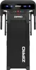 A black Zipro treadmill is shown from a top-down perspective against a white background. Produktbild-Vorschau
