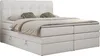 Boxspringbett mit Kopfteil und Topper, Polsterbett - Produktbild-Vorschau 4