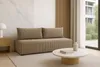 Sofello Kleines Sofa mit Schlaffunktion LUNO Beige – Produktbild-Vorschau 1
