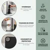 eluno Garniture de WC sur pied 4en1, brosse de WC, Voir les images du produit 6