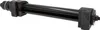 A black metal spring compressor tool with a threaded rod and two adjustable clamps. Anteprima dell’immagine prodotto