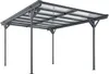 Juskys Carport mit Flachdach 5x3 m - Überdachung aus Produktbild-Vorschau 1