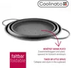 Coolinato faltbares Silikon-Sieb 24 cm grau Produktbild-Vorschau 3