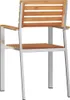 vidaXL : Ensemble de 6 chaises de jardin en bois d'acacia Voir les images du produit 7