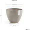 Pot de fleurs Ecopots Antwerp 50 - L 49,3 cm x H 37 cm - Voir les images du produit 3