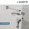 Regendusche Kopfbrause CAPRI mit Samtstrahltechnologie Produktbild-Vorschau 3
