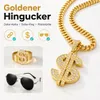 4 in 1 Vokuhila Set für Fasching & Karneval – mit Assi Produktbild-Vorschau 3