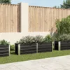 vidaXL Garten-Hochbeet Anthrazit 160 x 40 x 45 cm Produktbild-Vorschau 1