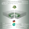 hERZtal Ortho Essential Green Taschenfederkernmatratze Produktbild-Vorschau 7