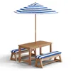BEALIFE Set di mobili da giardino per bambini, 4 pezzi, con Anteprima dell’immagine prodotto 1