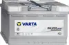A VARTA Silver Dynamic AGM car battery is shown against a white background. Produktbild-Vorschau