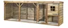 Fatmoose Recinto all'aperto BunnyBase Bliss in legno per Anteprima dell’immagine prodotto 1