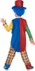 A child wearing a clown costume, shown from the back. Produktbild-Vorschau