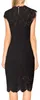 MEROKEETY Damen-Cocktailkleid, ärmellos, mit Spitze, Produktbild-Vorschau 4